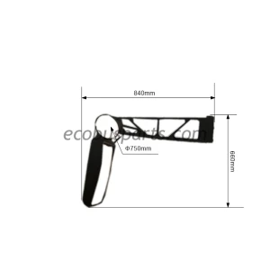 آینه عقب اتوبوس کینگلونگ